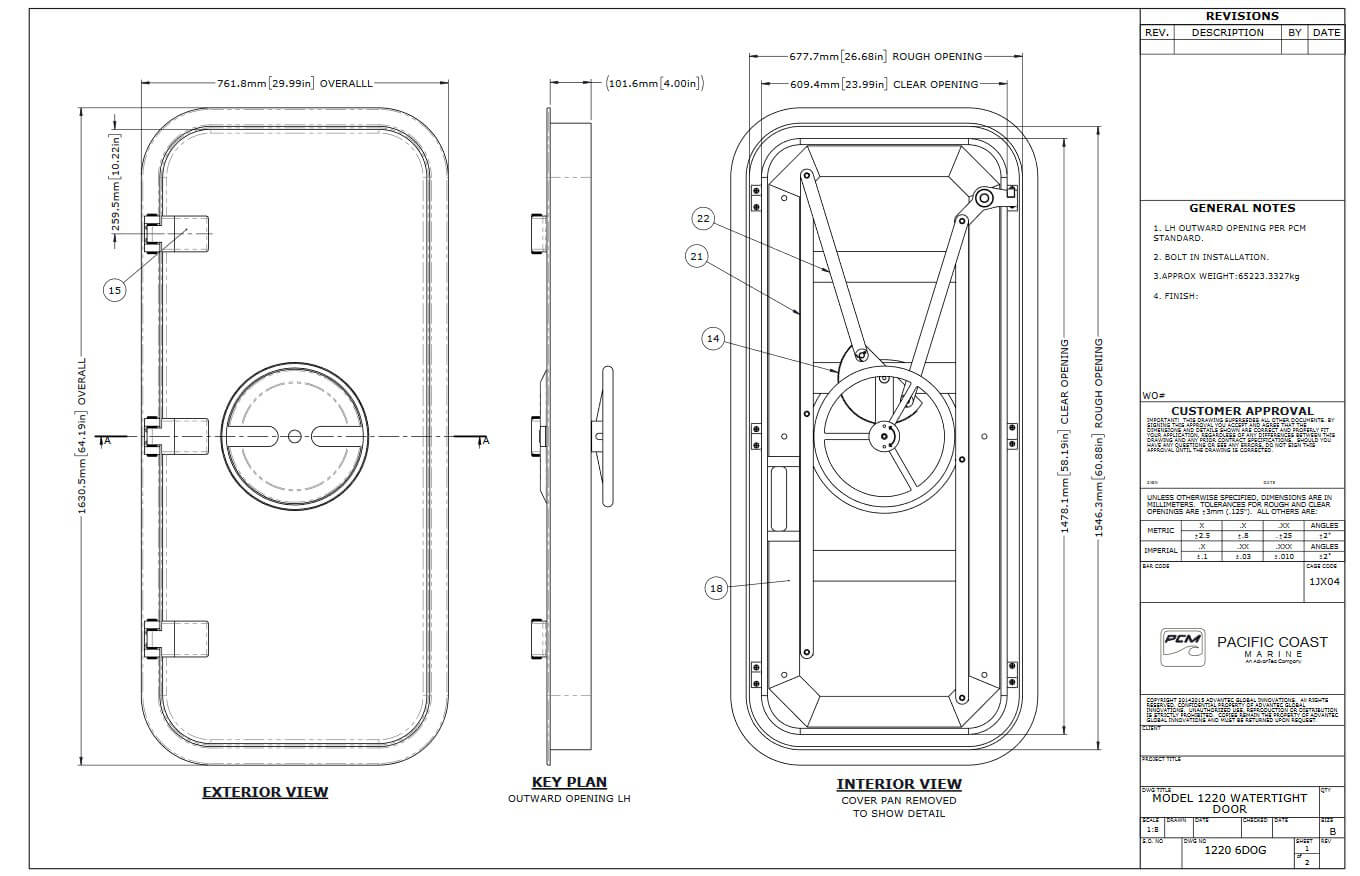Freeman Custom Hatches & Doors SoPac Marine I Marine Equipment